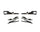 HCR Racing MAV-05400BK Sportline OEM Replacement Suspension Kit for Can-am X3 XRS 2017-2022